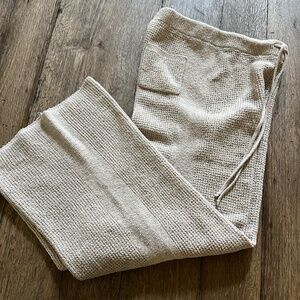 Aerie wide leg knitted pant Size xs